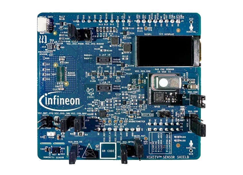 Infineon introduces the XENSIV™ Sensor Shield for Arduino with Infineon and Sensirion sensors for Smart Home applications